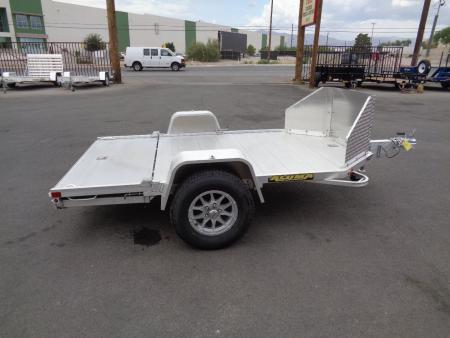 New 2027 ALUMA * MC2F * 2 Position Folding Motorcycle Trailer