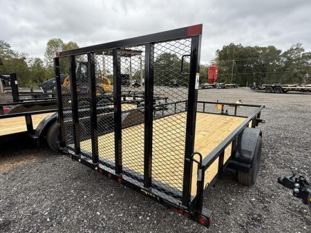 New 2027 Big Tex Trailers 35SA-12R1A-4PBK Utility Trailer