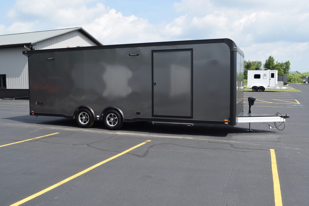 New INTECH 8.5x24 LITE SERIES ALL ALUMINUM RACE HAULER