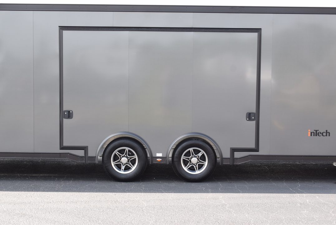 New INTECH 8.5x24 LITE SERIES ALL ALUMINUM RACE HAULER