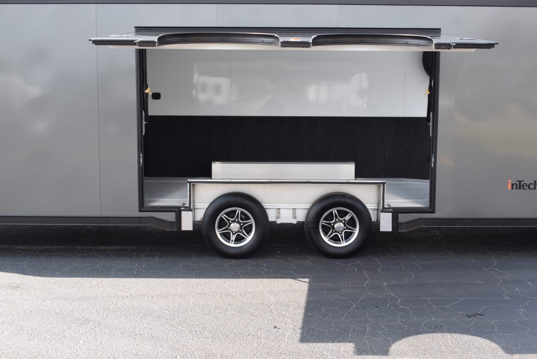New INTECH 8.5x24 LITE SERIES ALL ALUMINUM RACE HAULER