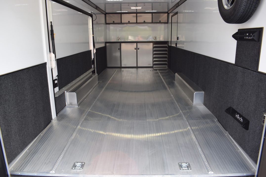 New INTECH 8.5x24 LITE SERIES ALL ALUMINUM RACE HAULER