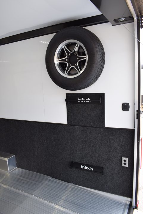 New INTECH 8.5x24 LITE SERIES ALL ALUMINUM RACE HAULER