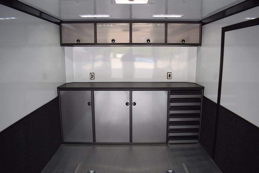 New INTECH 8.5x24 LITE SERIES ALL ALUMINUM RACE HAULER