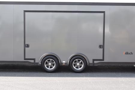 New INTECH 8.5x24 LITE SERIES ALL ALUMINUM RACE HAULER
