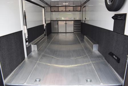 New INTECH 8.5x24 LITE SERIES ALL ALUMINUM RACE HAULER