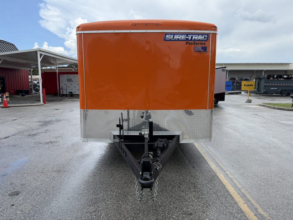 New 2026 Sure-Trac 8.5x20 10K Landscape Pro Enclosed Round Front Trailer