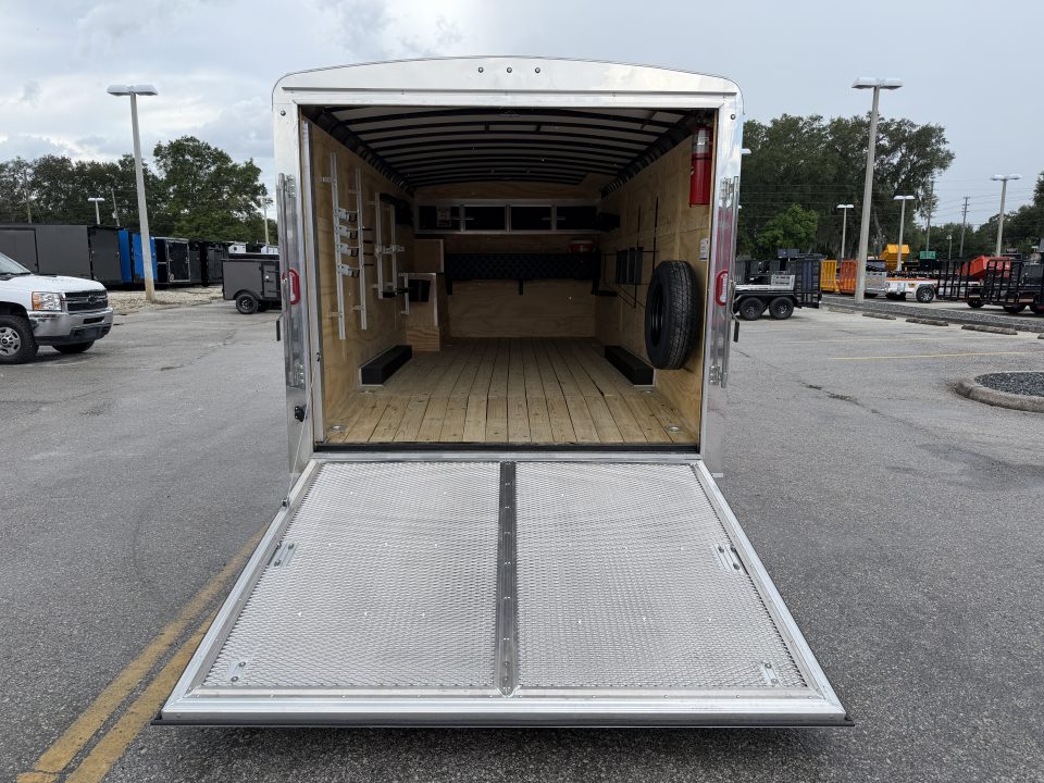 New 2026 Sure-Trac 8.5x20 10K Landscape Pro Enclosed Round Front Trailer
