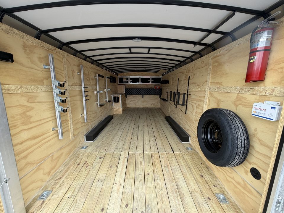 New 2026 Sure-Trac 8.5x20 10K Landscape Pro Enclosed Round Front Trailer