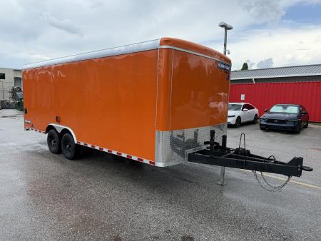 New 2026 Sure-Trac 8.5x20 Landscape Pro Enclosed Round Front Trailer 10K Landscape Trailer