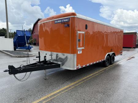 New 2026 Sure-Trac 8.5x20 10K Landscape Pro Enclosed Round Front Trailer