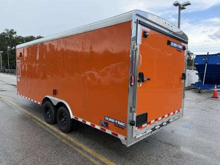 New 2026 Sure-Trac 8.5x20 10K Landscape Pro Enclosed Round Front Trailer