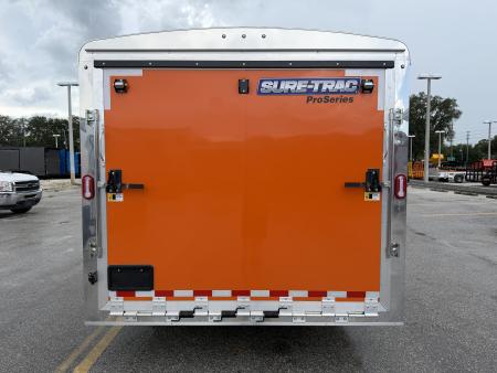 New 2026 Sure-Trac 8.5x20 10K Landscape Pro Enclosed Round Front Trailer