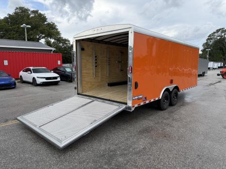 New 2026 Sure-Trac 8.5x20 10K Landscape Pro Enclosed Round Front Trailer