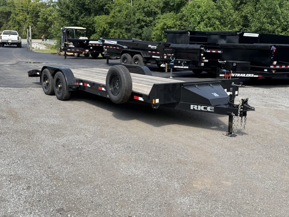 Used 2022 Rice Trailers 83" x 22' - 10K GVWR Car / Racing Trailer