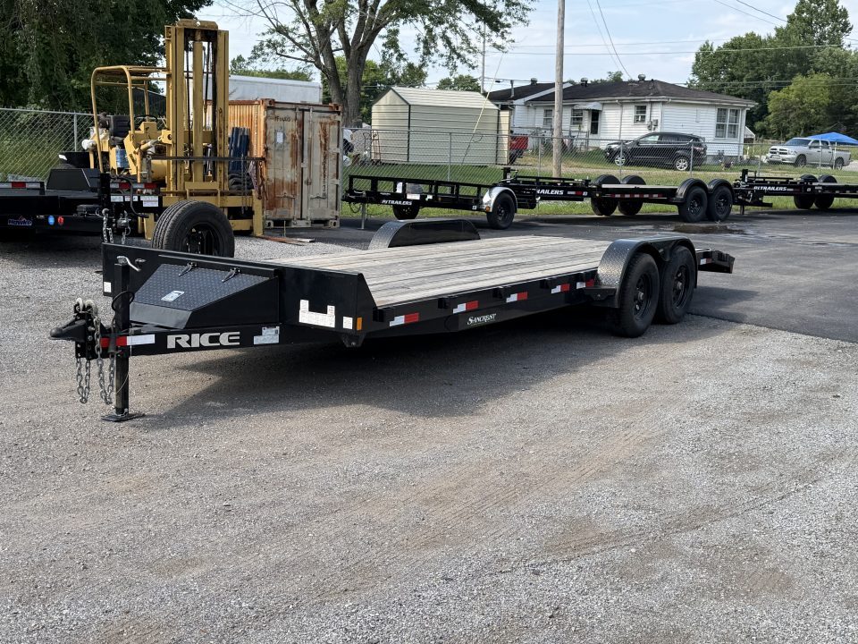 Used 2022 Rice Trailers 83" x 22' - 10K GVWR Car / Racing Trailer