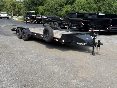 Used 2022 Rice Trailers 83  x 22' - 10K GVWR Car / Racing Trailer