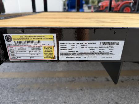 New 2026 Sure-Trac 7x14 5K W/ Brakes Tube Top Utility Trailer