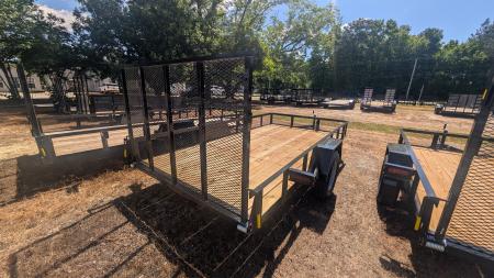 New 2026 AMO 76X12 Utility Trailer