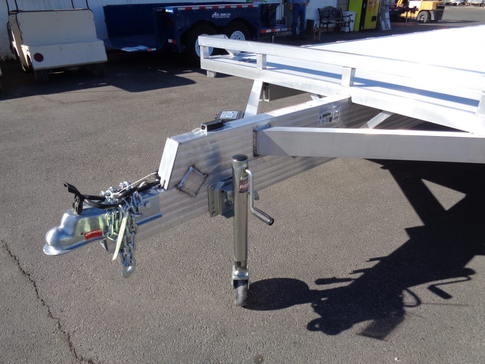 New 2027 Aluma * 1030H * 30Ft Tandem Axle Deck Over 10k Aluminum Utility Trailer