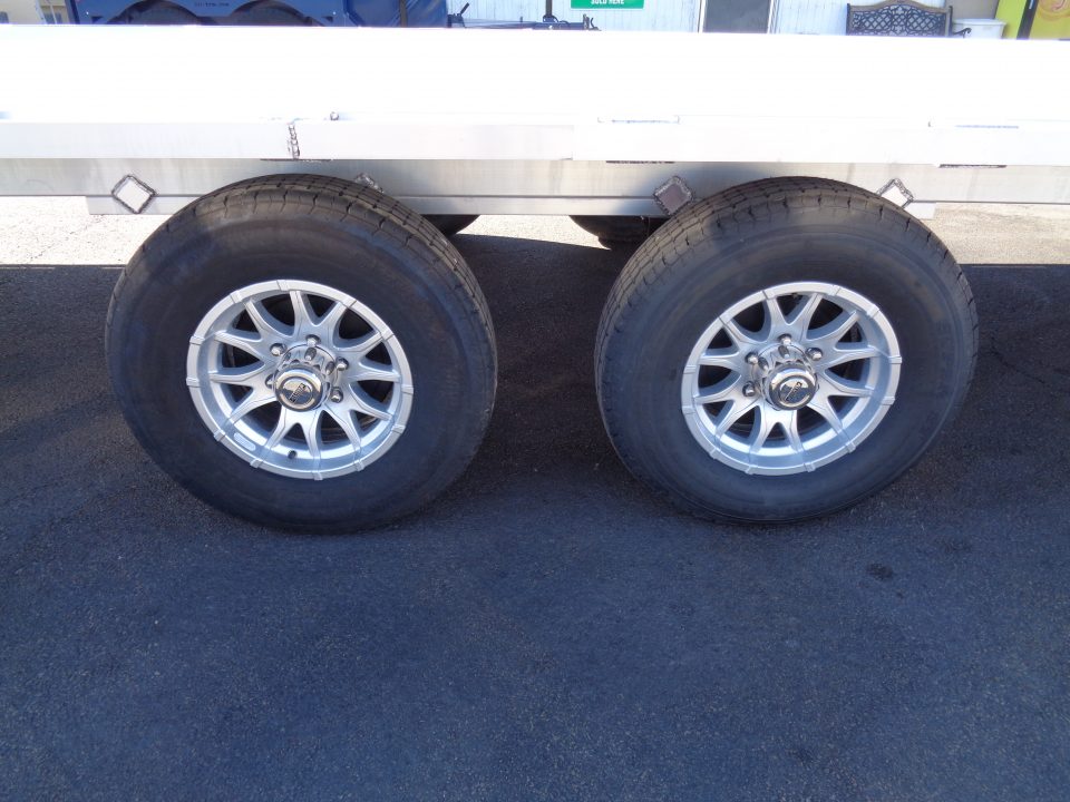 New 2027 Aluma * 1030H * 30Ft Tandem Axle Deck Over 10k Aluminum Utility Trailer