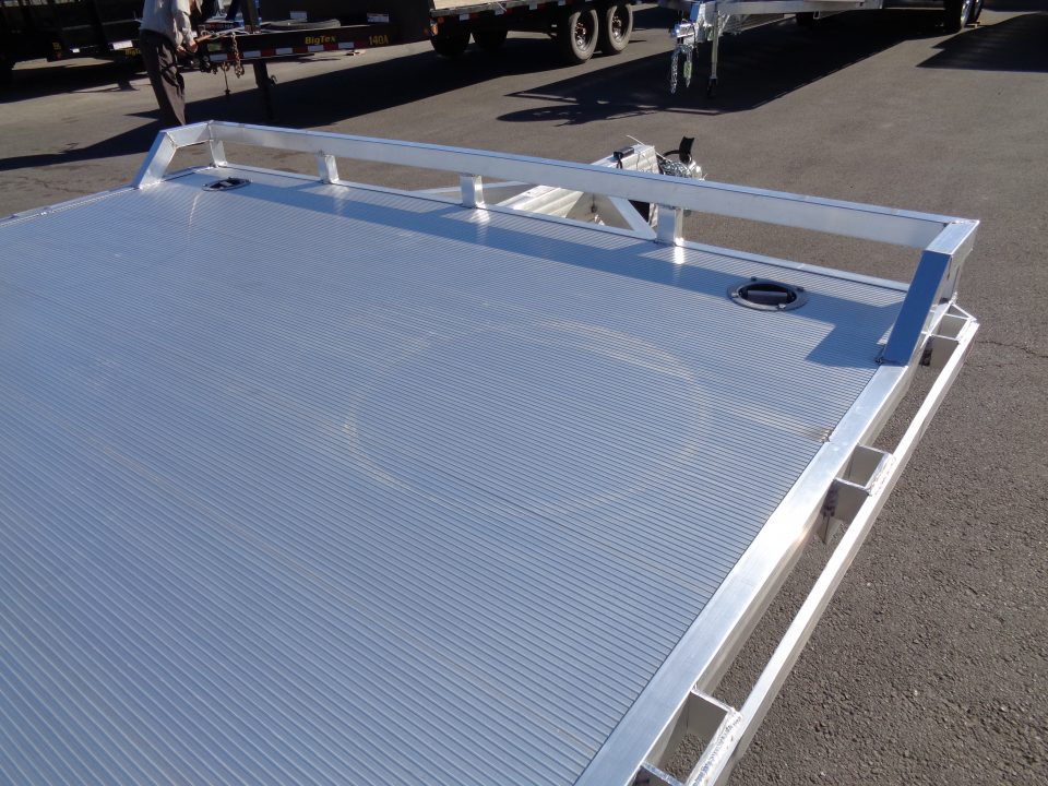 New 2027 Aluma * 1030H * 30Ft Tandem Axle Deck Over 10k Aluminum Utility Trailer