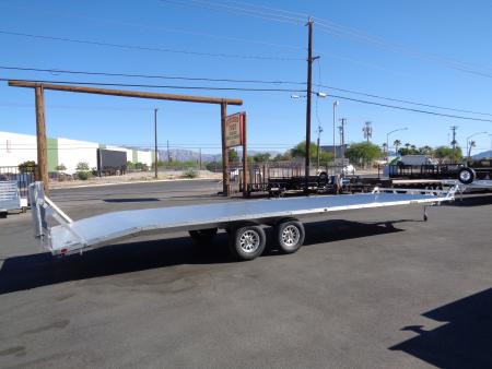 New 2027 Aluma * 1030H * 30Ft Tandem Axle Deck Over 10k Aluminum Utility Trailer