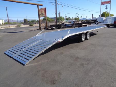 New 2027 Aluma * 1030H * 30Ft Tandem Axle Deck Over 10k Aluminum Utility Trailer