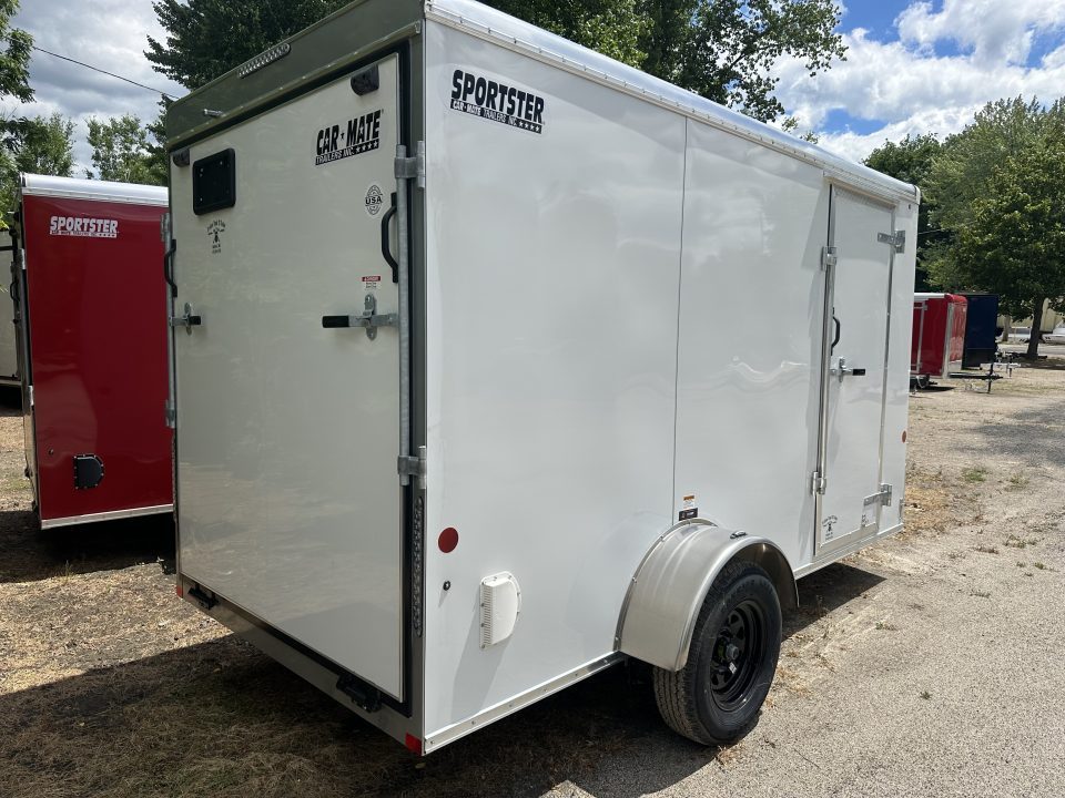 New 2026 CAR MATE 6x12 Enclosed trailer
