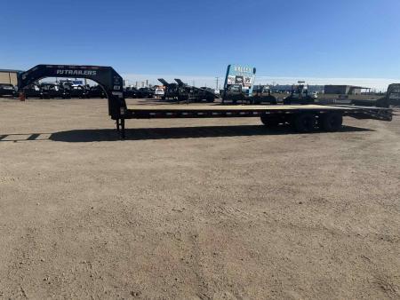New 2027 PJ 32' Low-Pro Flatdeck with Duals (LD) Gooseneck (12k)