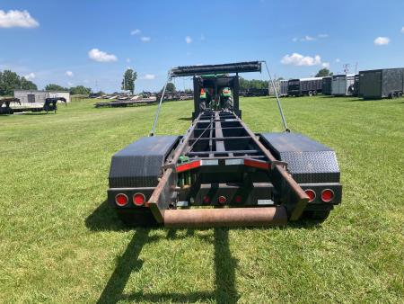 Used 2024 Texas Pride Trailers 83X20 TANDEM 25.9K GN ROLL OFF W/ WARN WINCH, HYDROJACKS, POWER TARP & WIRELESS REMOTE Roll Off