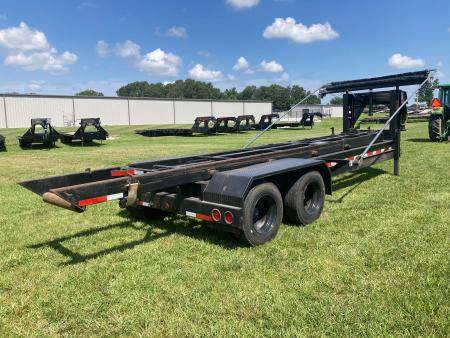 Used 2024 Texas Pride Trailers 83X20 TANDEM 25.9K GN ROLL OFF W/ WARN WINCH, HYDROJACKS, POWER TARP & WIRELESS REMOTE Roll Off