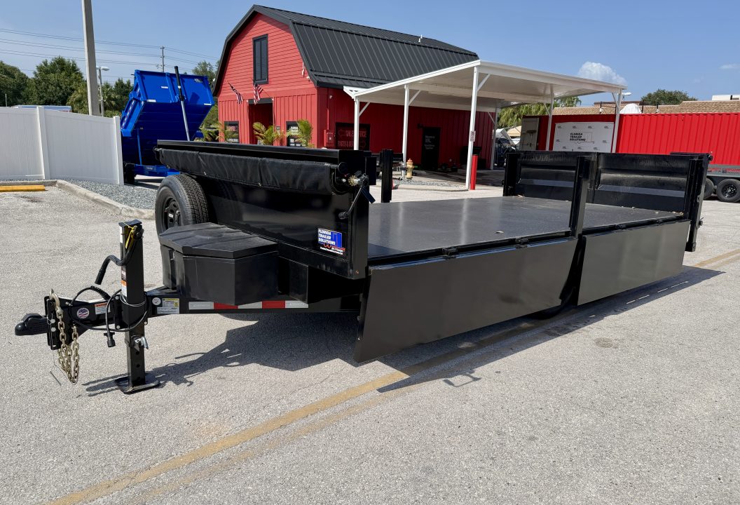 New 2026 Midsota 93x16 HV Deckover Dump 15.4K Dump Trailer