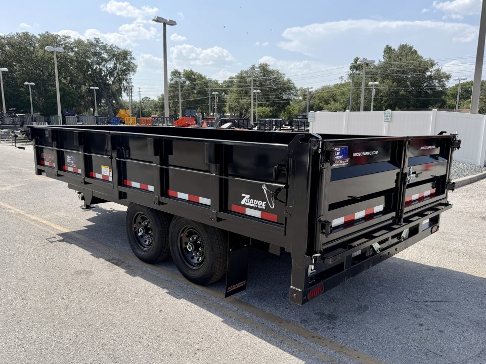 New 2026 Midsota 93x16 HV Deckover Dump 15.4K Dump Trailer