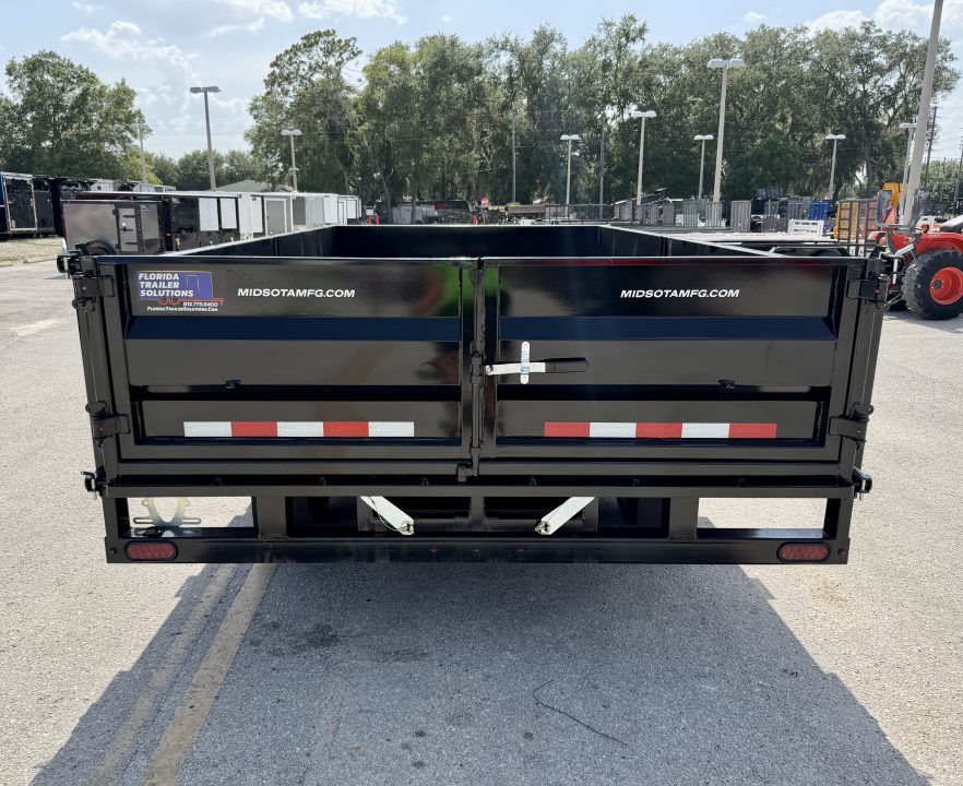 New 2026 Midsota 93x16 HV Deckover Dump 15.4K Dump Trailer