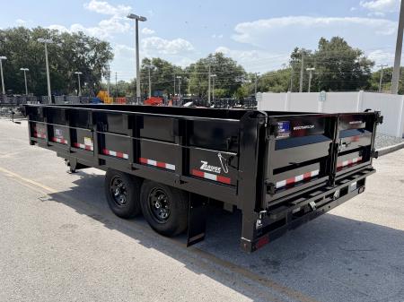 New 2026 Midsota 93x16 HV Deckover Dump 15.4K Dump Trailer