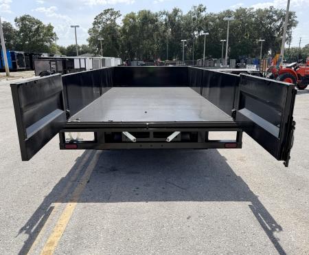 New 2026 Midsota 93x16 HV Deckover Dump 15.4K Dump Trailer