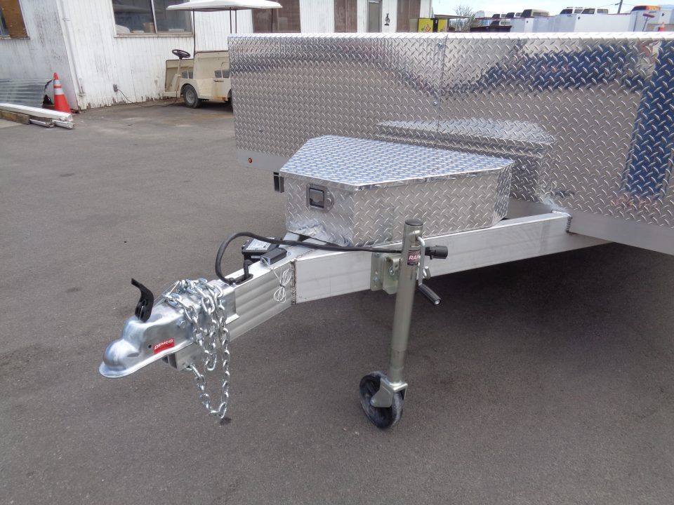 New 2027 Aluma * WB28H-TA-EL-DOF * 28Ft Wide Body Tandem Axle Drive-Over-Fender Car Hauler