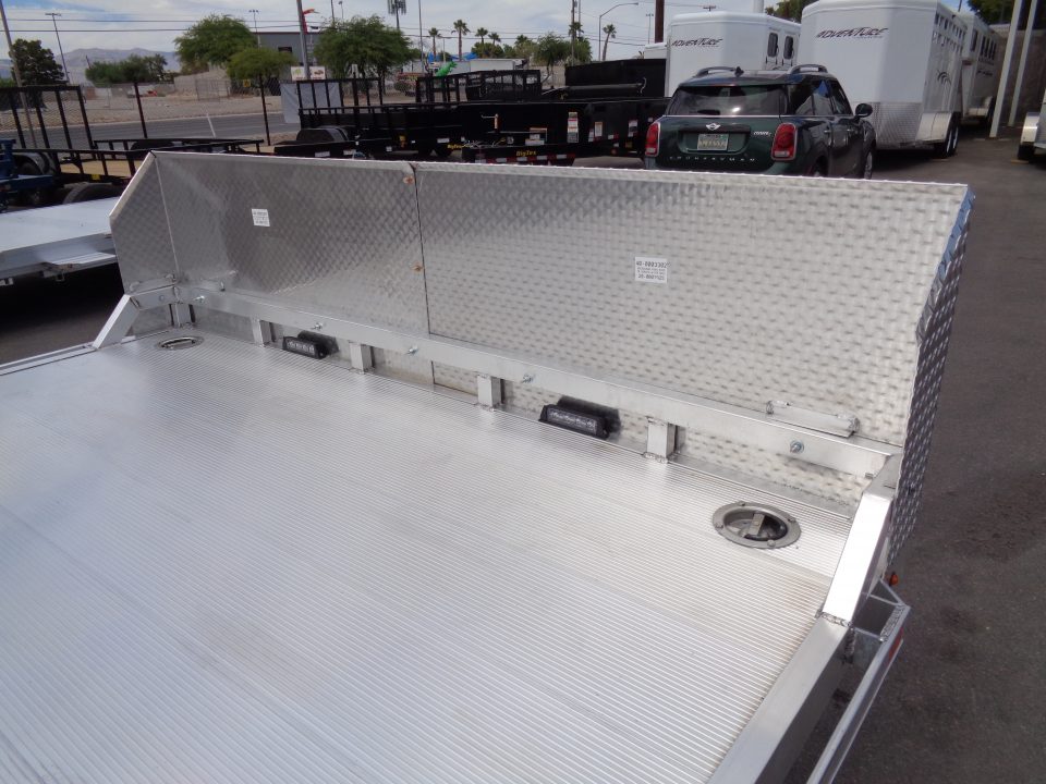 New 2027 Aluma * WB28H-TA-EL-DOF * 28Ft Wide Body Tandem Axle Drive-Over-Fender Car Hauler