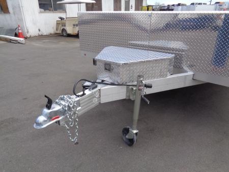 New 2027 Aluma * WB28H-TA-EL-DOF * 28Ft Wide Body Tandem Axle Drive-Over-Fender Car Hauler