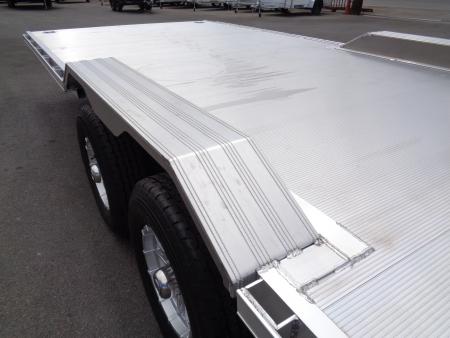 New 2027 Aluma * WB28H-TA-EL-DOF * 28Ft Wide Body Tandem Axle Drive-Over-Fender Car Hauler