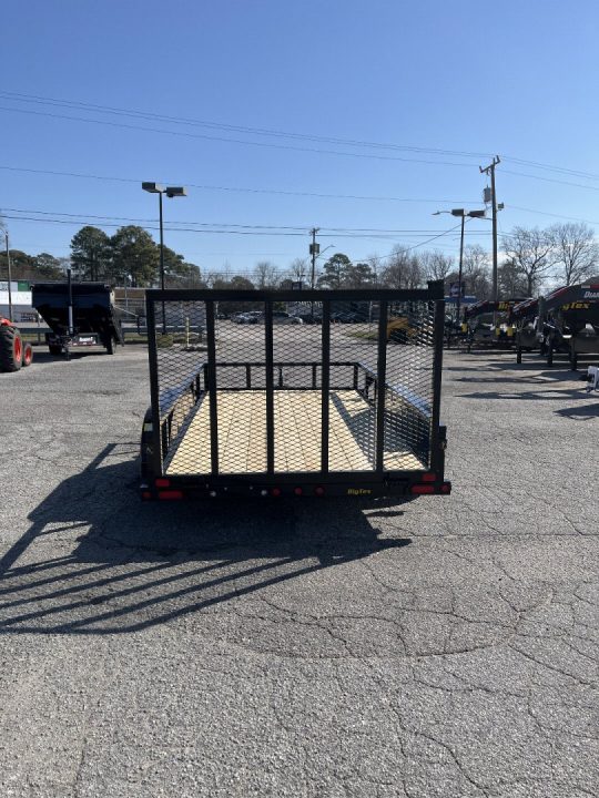 New 2027 Big Tex Trailers 12' 60PI w/ 4' Spring Assist Tailgate Utility Trailer