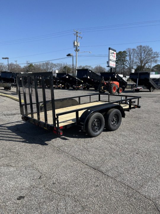 New 2027 Big Tex Trailers 12' 60PI w/ 4' Spring Assist Tailgate Utility Trailer
