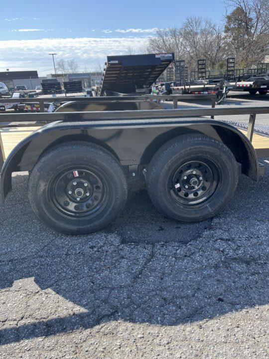 New 2027 Big Tex Trailers 12' 60PI w/ 4' Spring Assist Tailgate Utility Trailer
