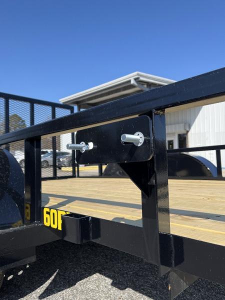 New 2027 Big Tex Trailers 12' 60PI w/ 4' Spring Assist Tailgate Utility Trailer