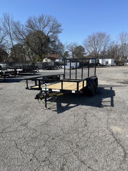 New 2027 Big Tex Trailers 12' 60PI w/ 4' Spring Assist Tailgate Utility Trailer