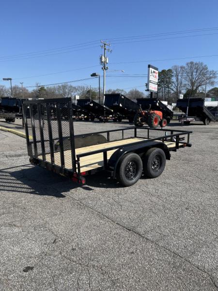 New 2027 Big Tex Trailers 12' 60PI w/ 4' Spring Assist Tailgate Utility Trailer