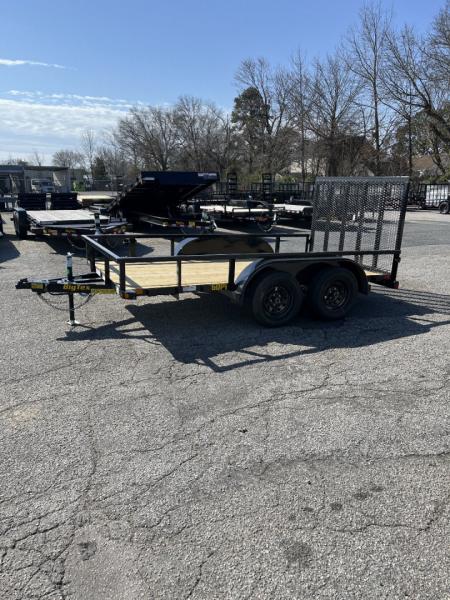 New 2027 Big Tex Trailers 12' 60PI w/ 4' Spring Assist Tailgate Utility Trailer