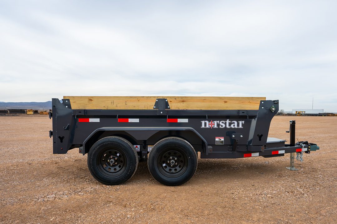New 2027 NORSTAR 5x10 Dump trailer Barn doors Ramps Tarp kit