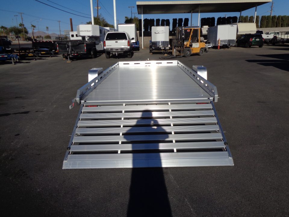New 2027 Aluma * 8014S-TG * 14Ft Single Axle 4.2K Utility Trailer w/ Ramp Gate